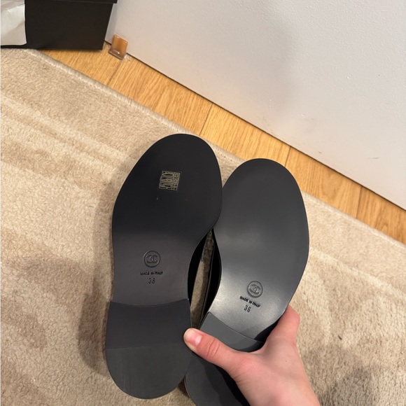 CHANEL Black Loafers - Picture 2 of 3
